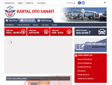 Tablet Screenshot of kartalotosanayi.net