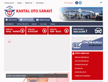 Tablet Screenshot of kartalotosanayi.com